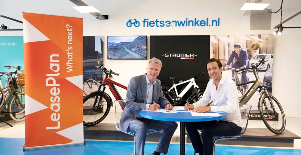 Fiets van de zaak